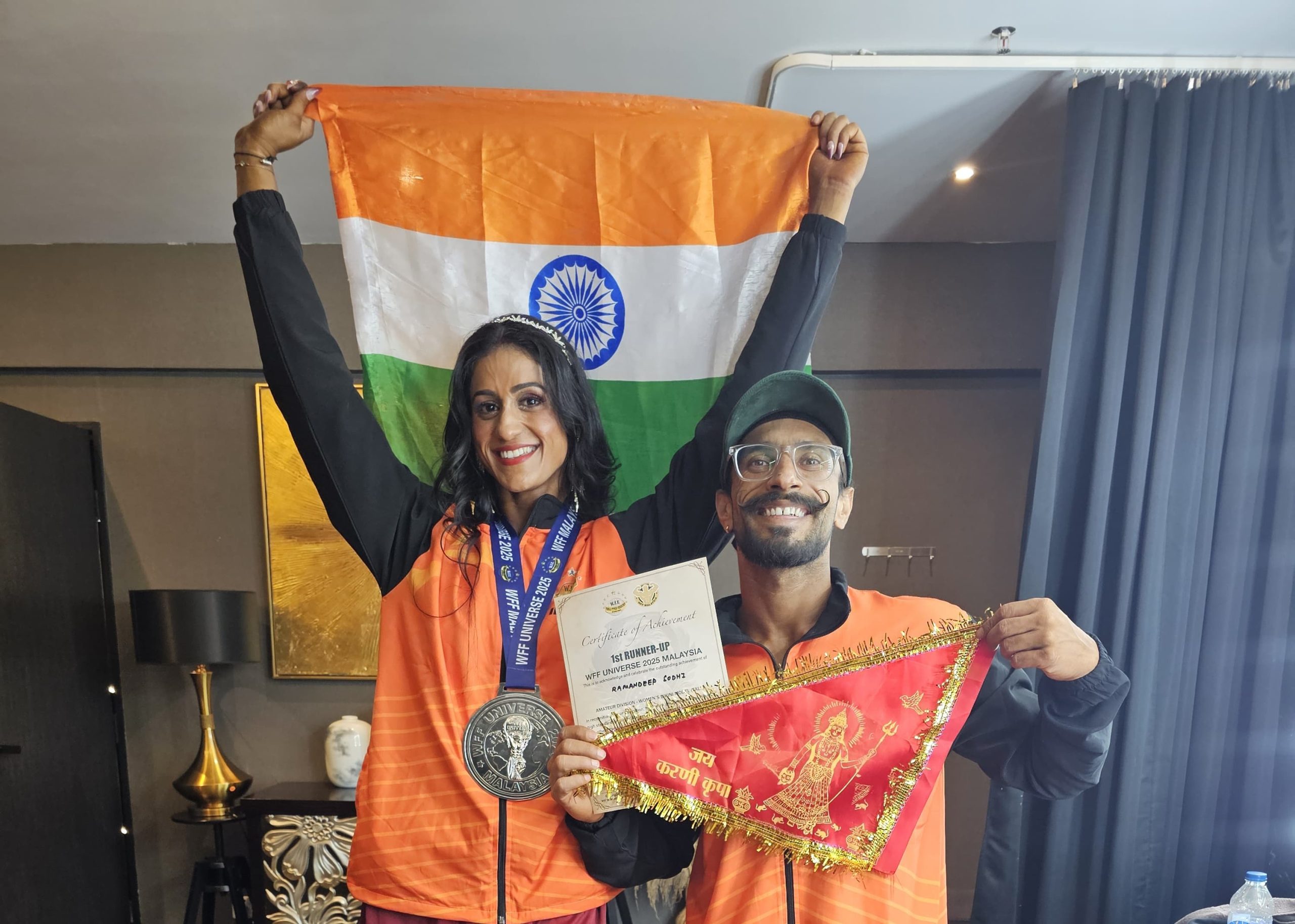 पीयूष ने क्लासिक बॉडीबिल्डिंग में गोल्ड, रमनदीप ने वुमन ग्लैमर केटेगरी में रजत पदक जीता