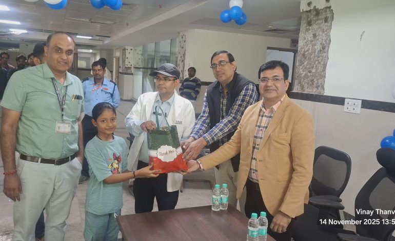 टाइप 1 डायबीटीज से पीड़ित बच्चों को निःशुल्क साहित्य एवं किट का वितरण किया