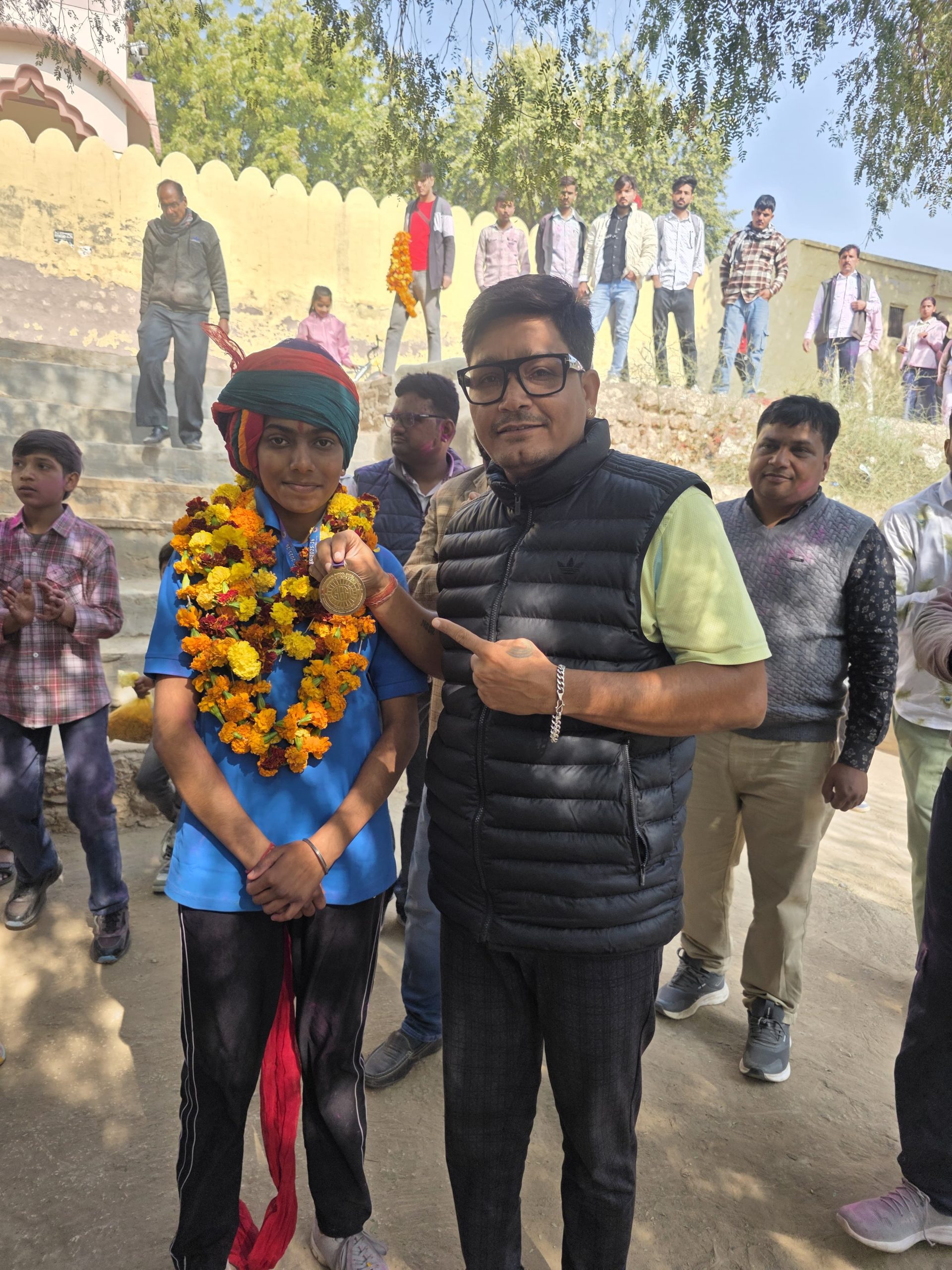 69वीं स्कूल नेशनल गेम्स में राजस्थान को स्वर्ण पदक, बीकानेर की मधु प्रजापत बनीं गोल्ड जीतने वाली टीम का हिस्सा