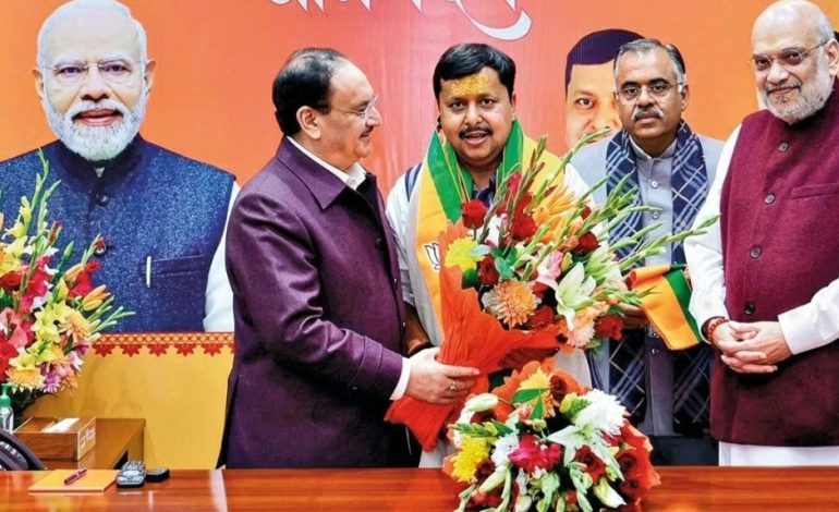 बीजेपी के नए राष्ट्रीय अध्यक्ष बने नितिन नबीन, कल संभालेंगे पदभार
