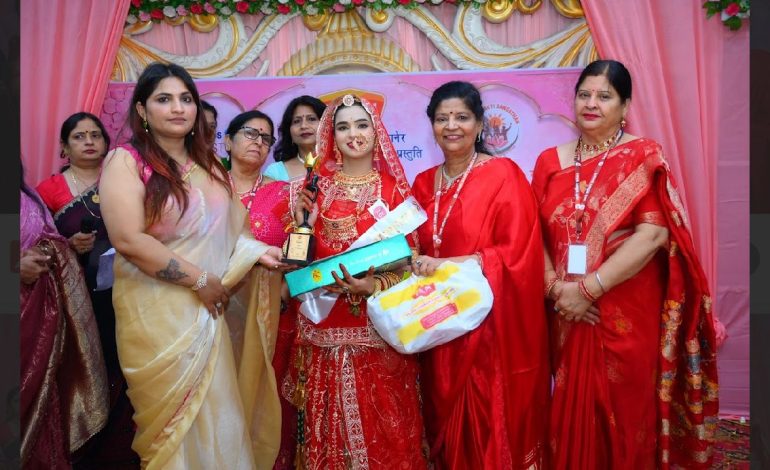 म्हारी प्यारी गणगौर में बिखरे नारी प्रतिभा के रंग, 250 से अधिक महिलाओं ने लिया भाग