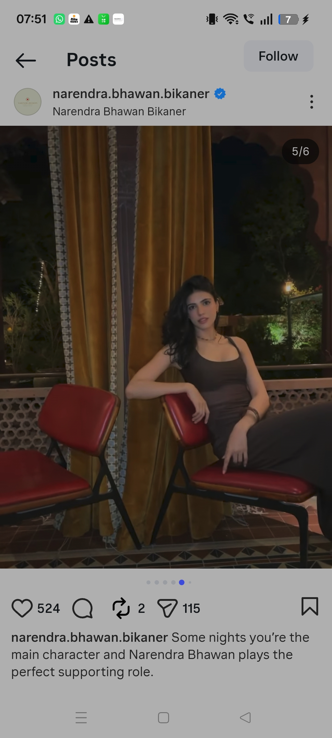 बॉर्डर 2 की एक्ट्रेस मेधा राणा का बीकानेर दौरा, नरेंद्र भवन में रॉयल फोटोशूट से बटोरी सुर्खियां