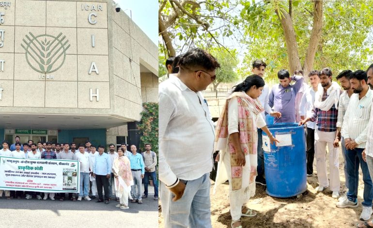 शुष्क क्षेत्रों में सतत कृषि और मृदा स्वास्थ्य पर किसान संगोष्ठी आयोजित