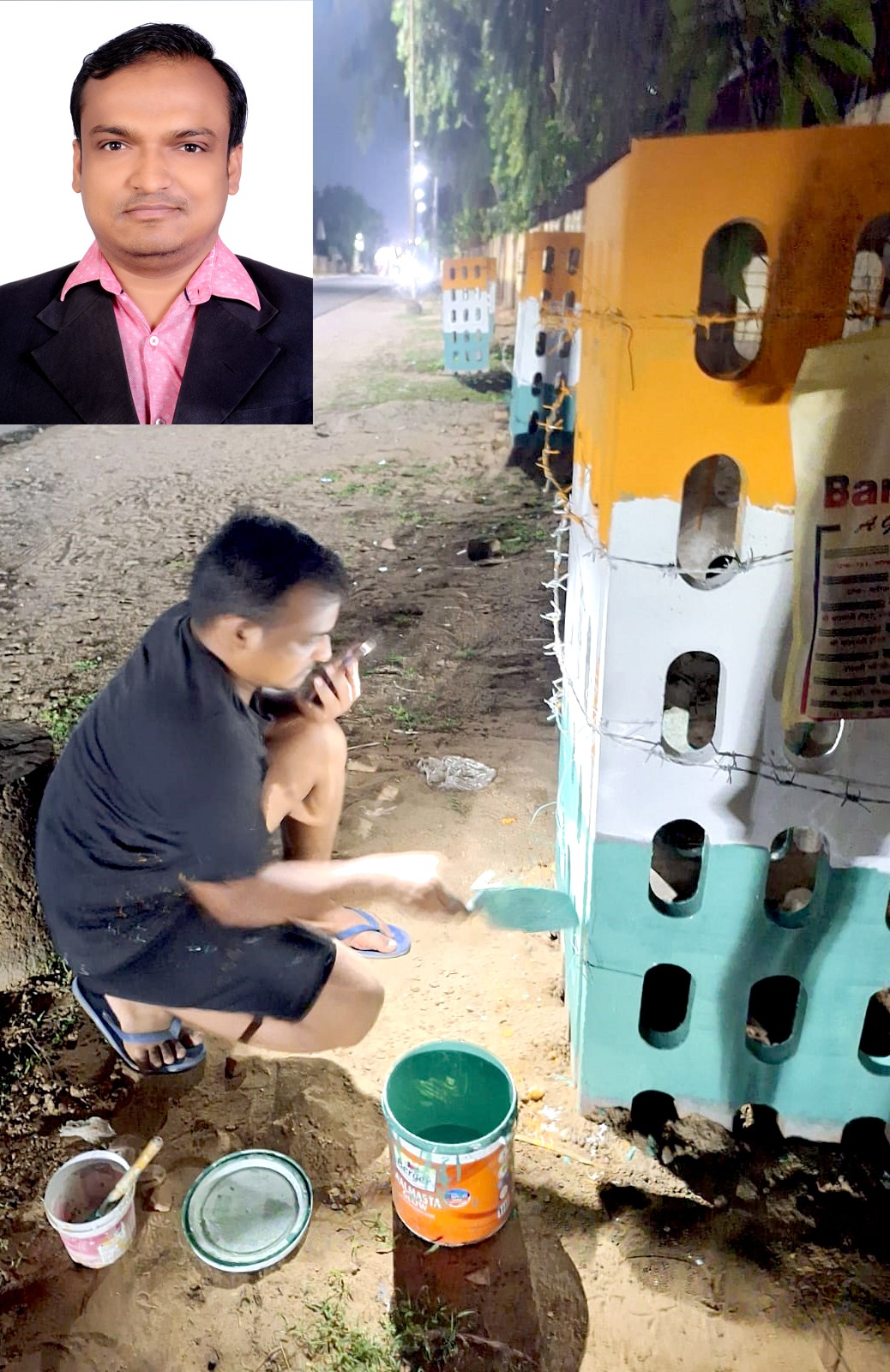 पर्यावरण संरक्षण की मिसाल बने दीपेश अग्रवाल, पांच वर्षों से पौधों की सेवा में समर्पित