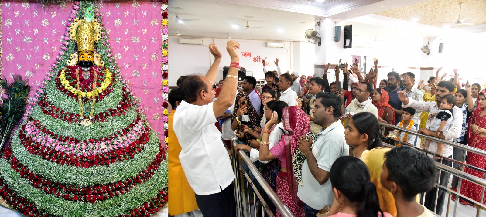 पद्मिनी एकादशी पर श्याममय हुआ बीकानेर, भव्य श्रृंगार और भजनों में डूबे श्रद्धालु