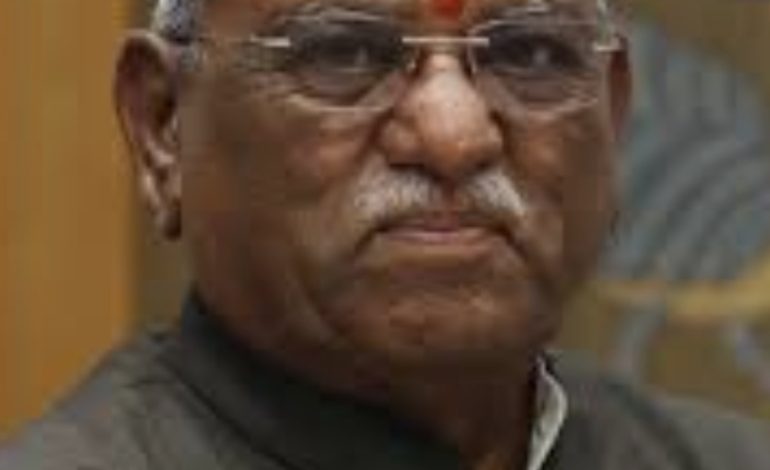 बीकानेर आएंगे राज्यपाल हरिभाऊ बागड़े, कृषि विश्वविद्यालय के कार्यक्रम में होंगे शामिल