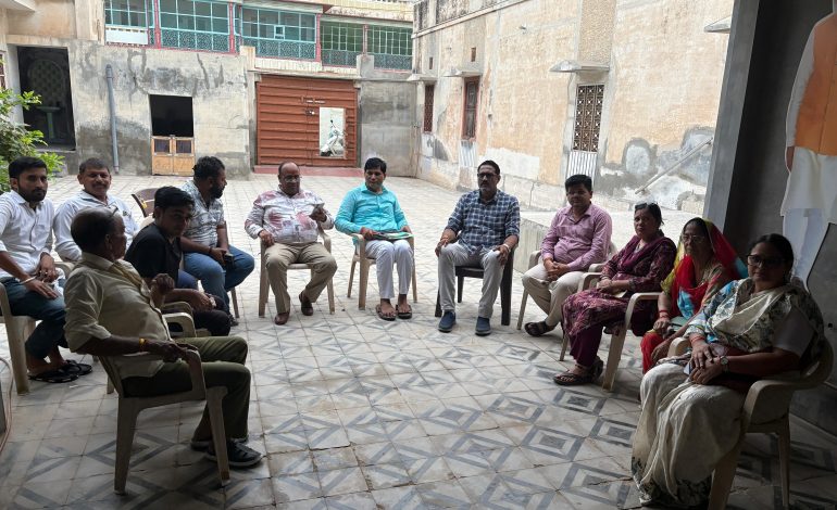 भाजपा गंगाशहर मंडल की बैठक में संगठन मजबूती और नगर निगम चुनाव की रणनीति पर मंथन