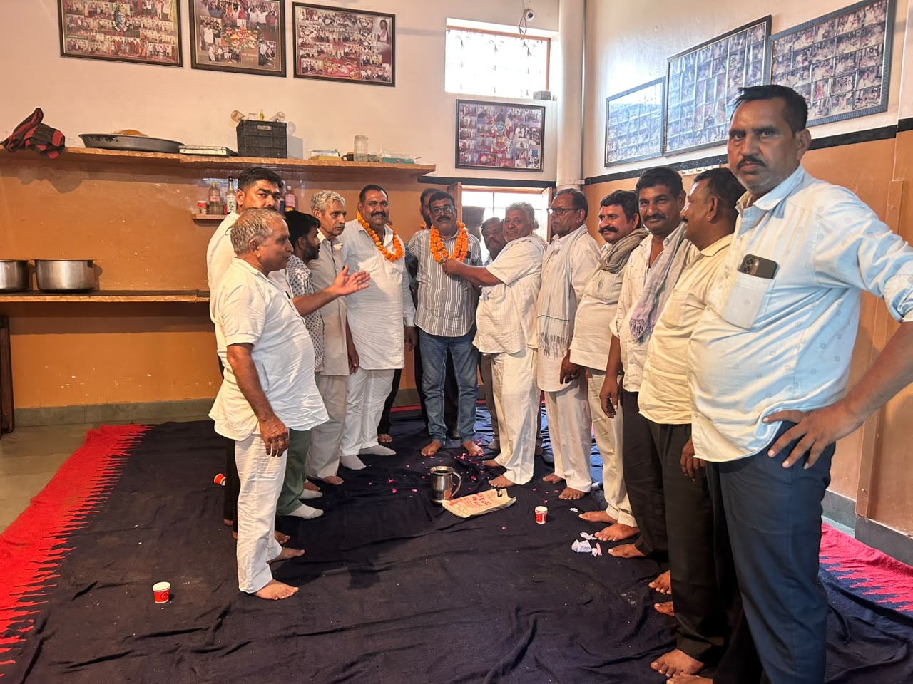 देदाजी महाराज झुझार हलवाई सेवा समिति की नई कार्यकारिणी का गठन, हॉल निर्माण का भी निर्णय