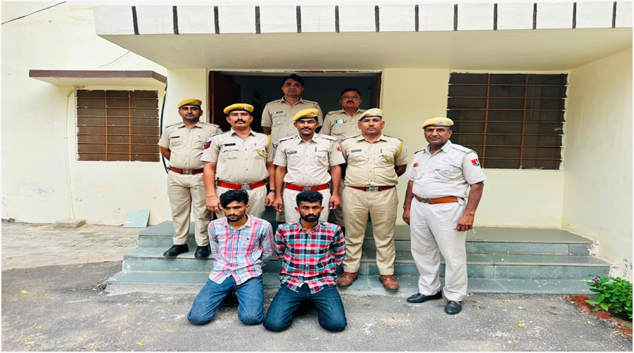 बीकानेर में ATM कैश वैन लूट का पर्दाफाश, कैश वैन कर्मचारी ने रची थी साजिश, दो आरोपी गिरफ्तार