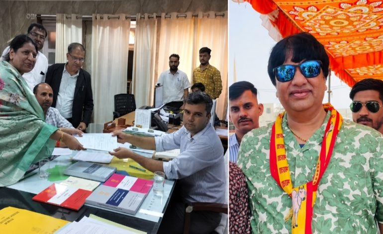 बीकानेर में नामांकन प्रक्रिया शुरू, वार्ड 28 से पुष्पा देवी ने भरा पहला पर्चा, पूर्व मंत्री के भतीजे ने भी जताई दावेदारी