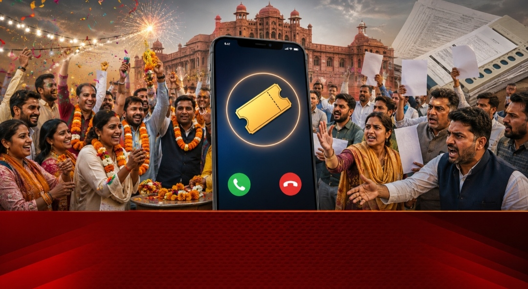 फोन वाली टिकट का फॉर्मूला भी फेल! सूचना लीक होते ही फूटे पटाखे, बागियों ने ठोकी ताल, युवा-महिलाओं को कितनी मिली तरजीह?