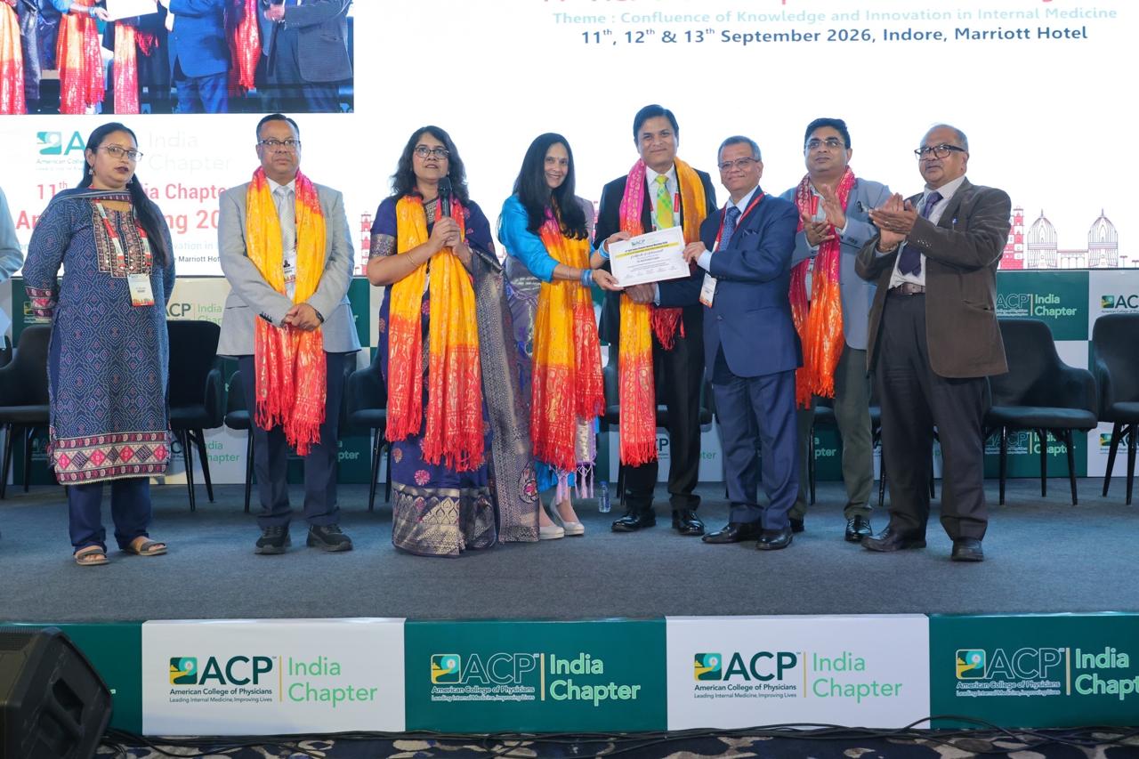 चिकित्सा शिक्षा में उल्लेखनीय योगदान के लिए डॉ. बाल किशन गुप्ता को मिला ‘एसीपी इंडिया एजुकेटर अवार्ड’