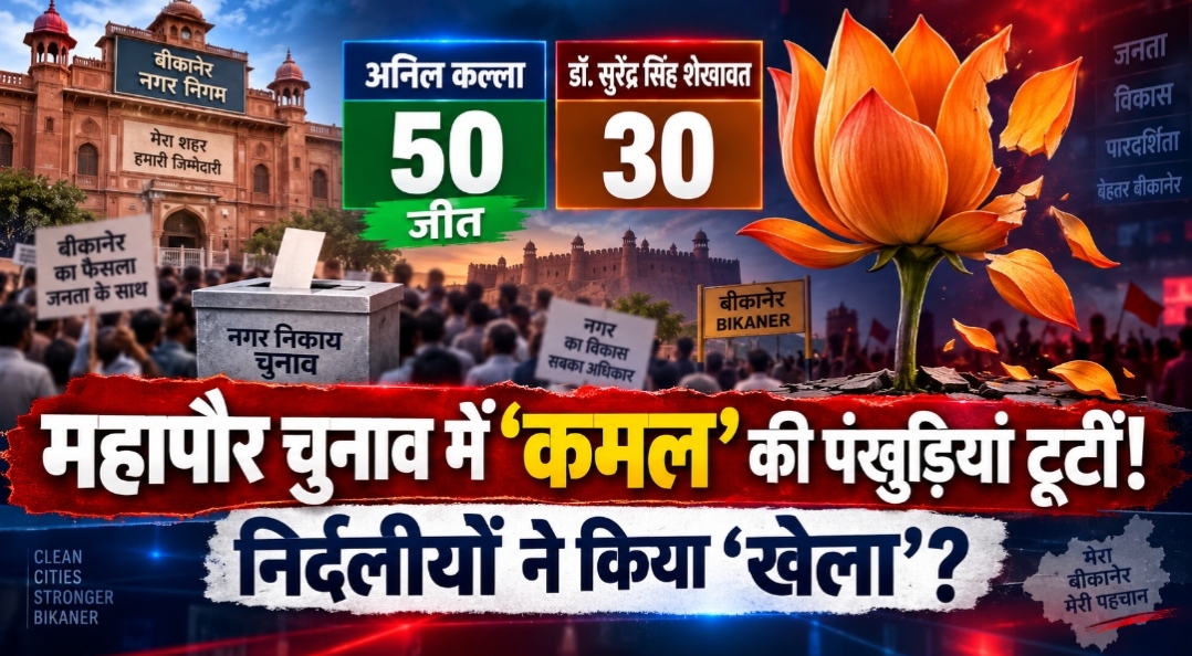 महापौर चुनाव में ‘कमल’ की कुछ पंखुड़ियां टूटीं!, भाजपा के साथ बताए जा रहे निर्दलीयों ने किया ‘खेला’?