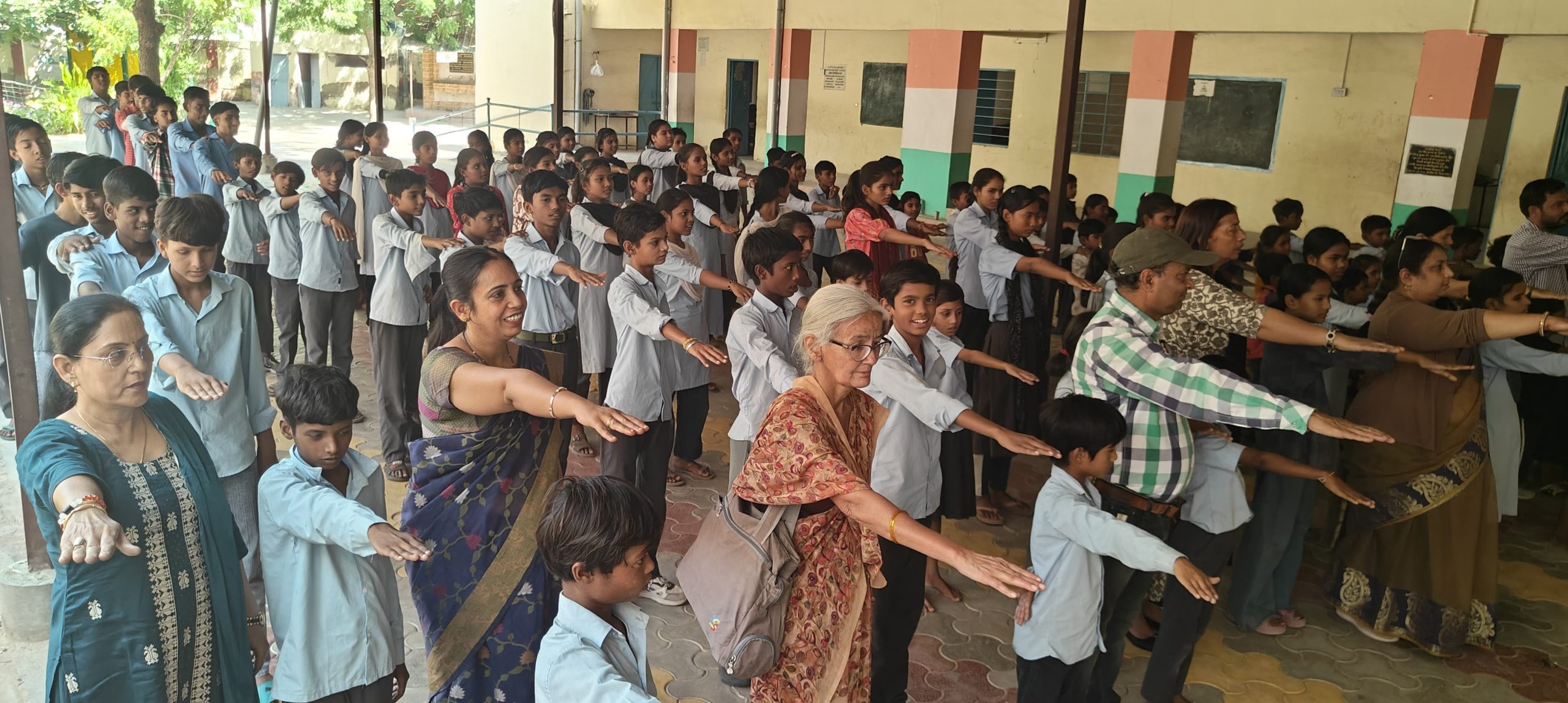 बीकानेर के पवनपुरी स्कूल में नशामुक्ति अभियान शुरू, विद्यार्थियों ने ली शपथ
