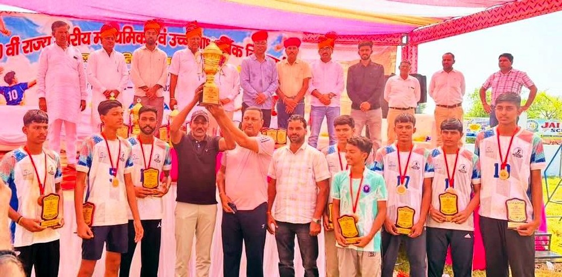 वालीबॉल में सादुल स्पोर्ट्स स्कूल का दमदार प्रदर्शन, बीकानेर की झोली में स्वर्ण और रजत पदक