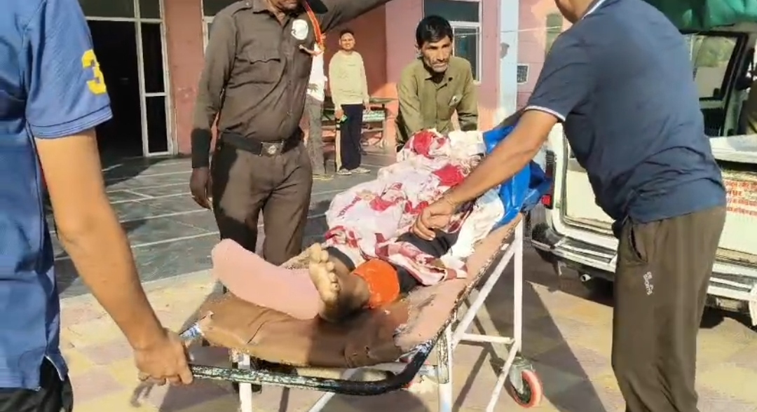 ट्रैक्टर की चपेट में आने से मजदूर की मौत, मौके पर पहुंची पुलिस